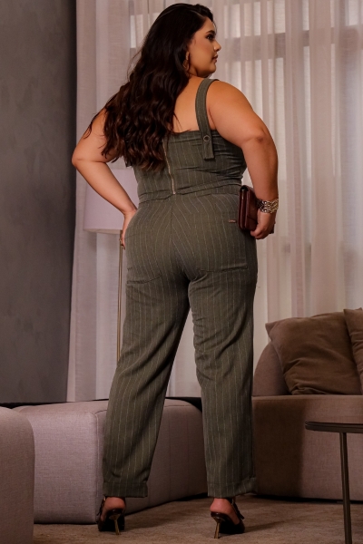 Calça Risca de Giz Guithy